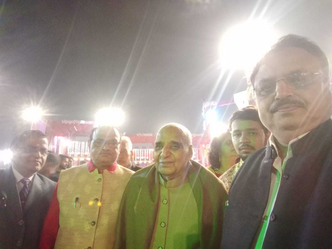पद्मश्री डॉ मोहनस्वरूप भाटिया जी का 23 नवंबर को आगरा आगमन हुआ।